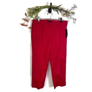 5 for $30 Audrey & Celine NWT Side Zip Casual Pants Red Size 6